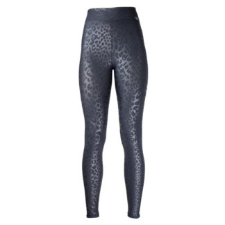 SLIM Boost Leopard Compression Leggings with Silver Anti-bacterial Finish